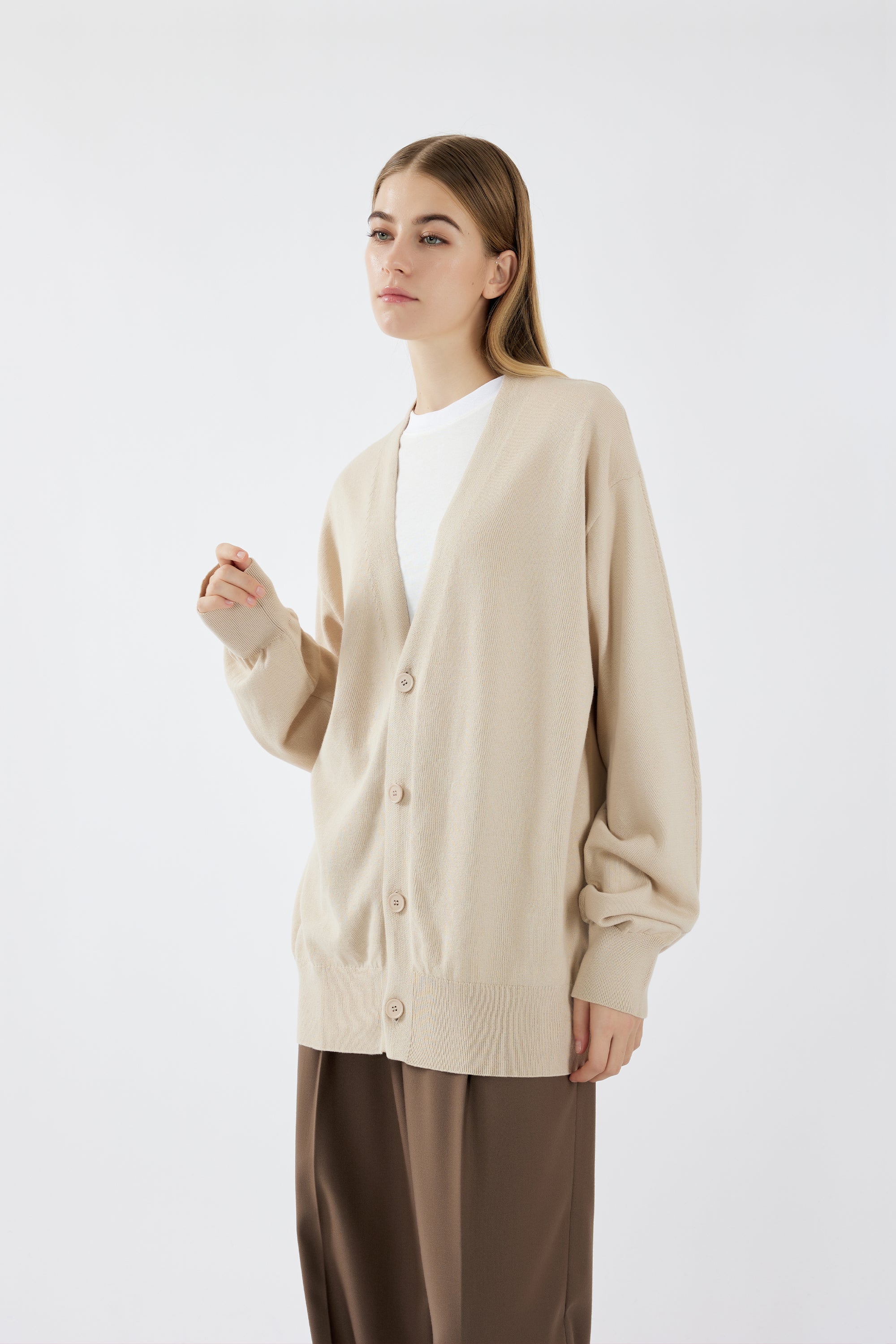 Liminal Cardigan in Cotton
